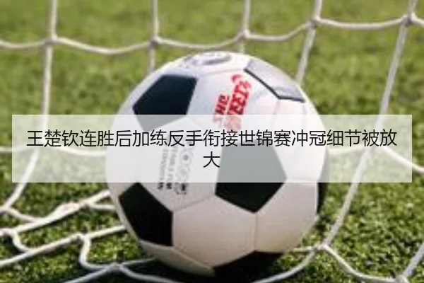 王楚钦连胜后加练反手衔接世锦赛冲冠细节被放大